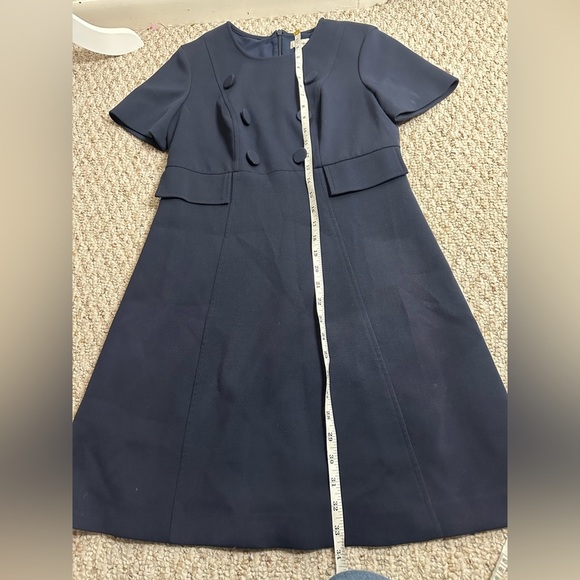 Harper Midnight Blue Buttoned Dress size 4 - Picture 7 of 10